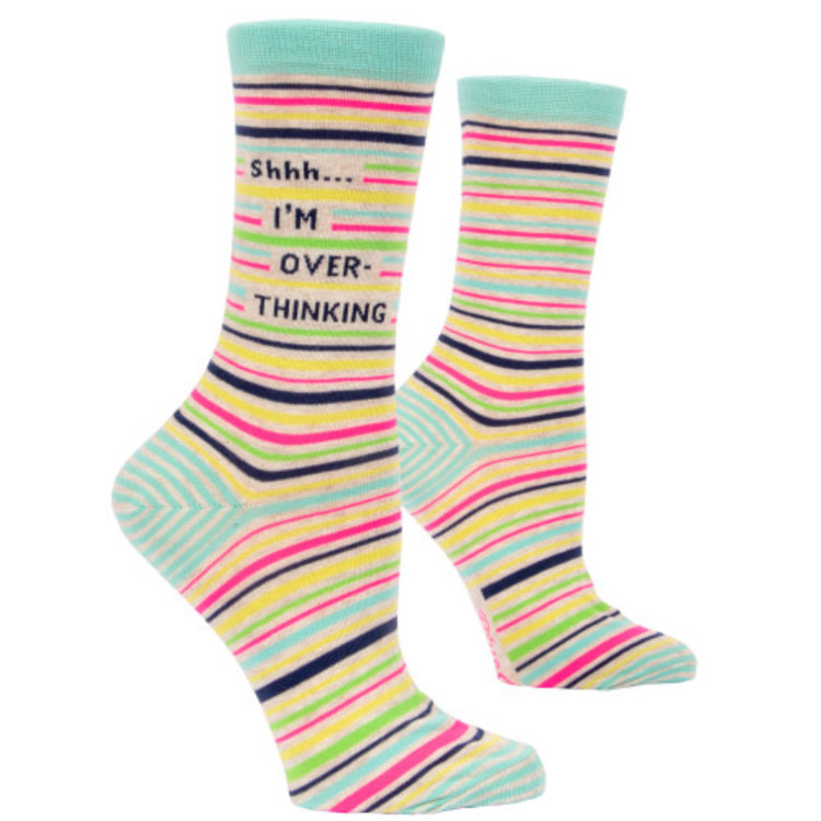 Shhh I'm Over Thinking Socks