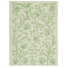 Food Has Weed Dish Towel