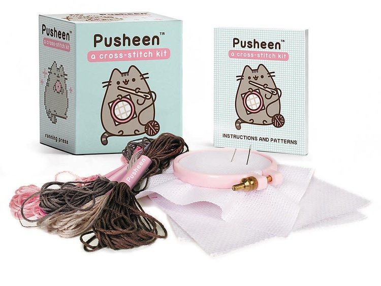 Hachette Pusheen: A Cross-Stitch Kit