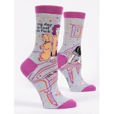 My Dog is Cool as Fuck Socks Women