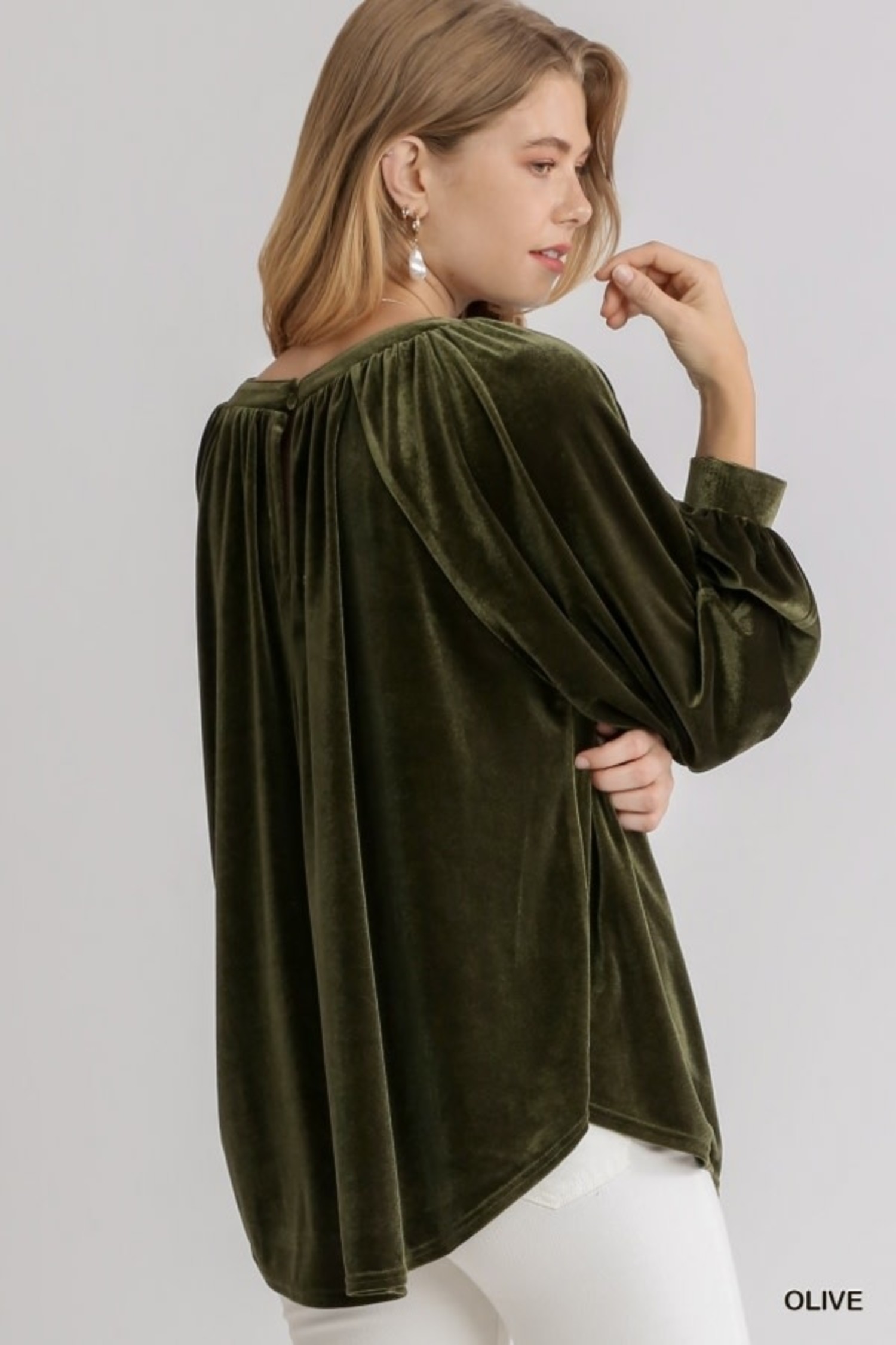 Umgee Velvet Top - Sassy Lassie