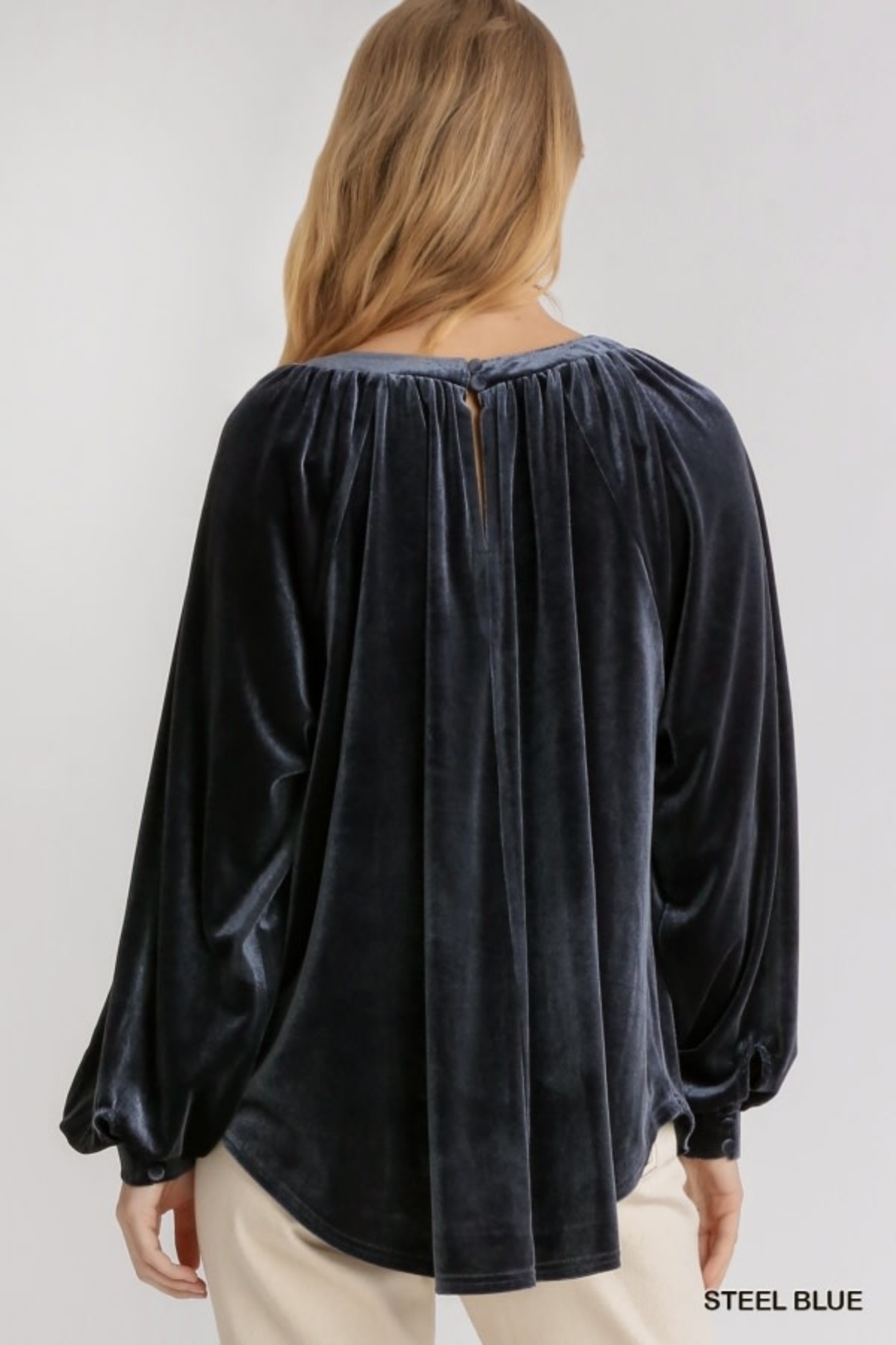 Umgee Velvet Top - Sassy Lassie
