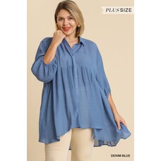 Umgee Sheer Tunic Top