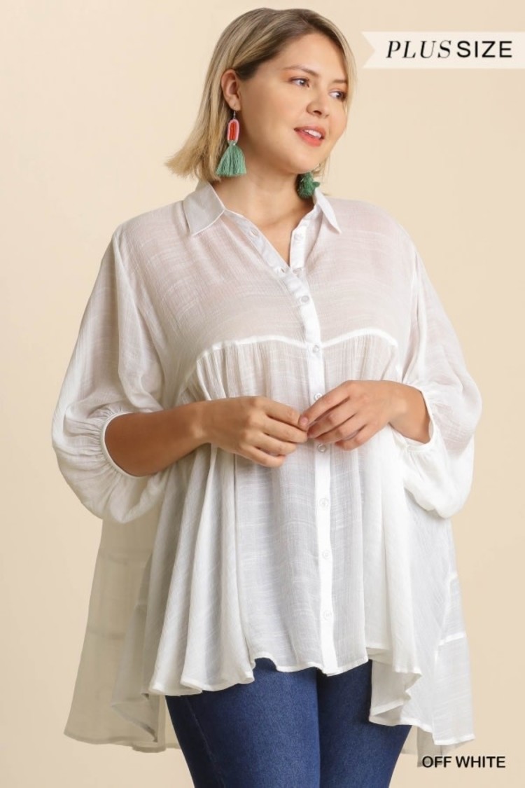 Umgee Sheer Tunic Top
