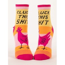 Cluck this Shit Ankle Socks Women