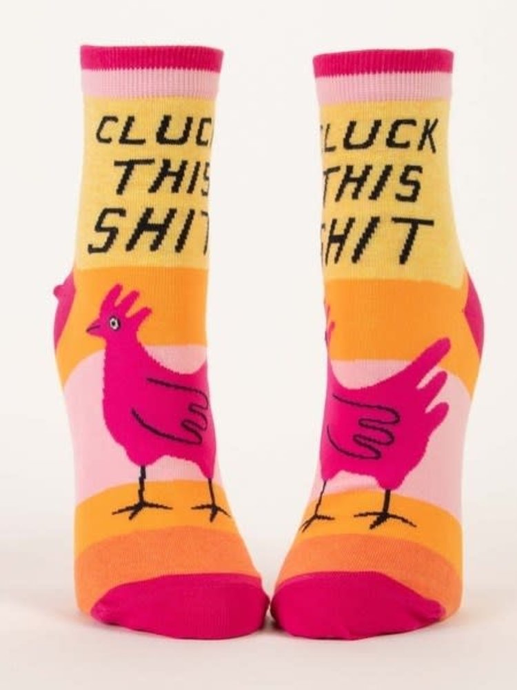 Cluck this Shit Ankle Socks Women