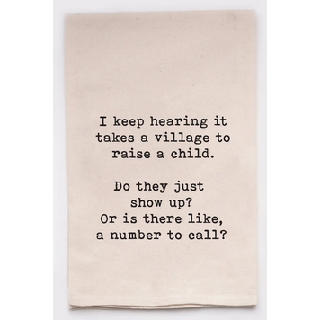 ellembee Raise a Child Towel