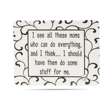 ellembee I See All These Moms Dishcloth