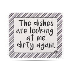 ellembee The Dishes are Looking Dishcloth