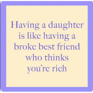 Drinks on Me Coaster Broke Best Friend