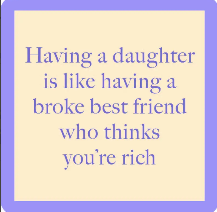 Drinks on Me Coaster Broke Best Friend