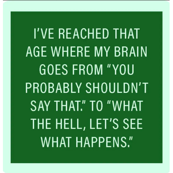 Drinks on Me Shouldn't Say That Coaster