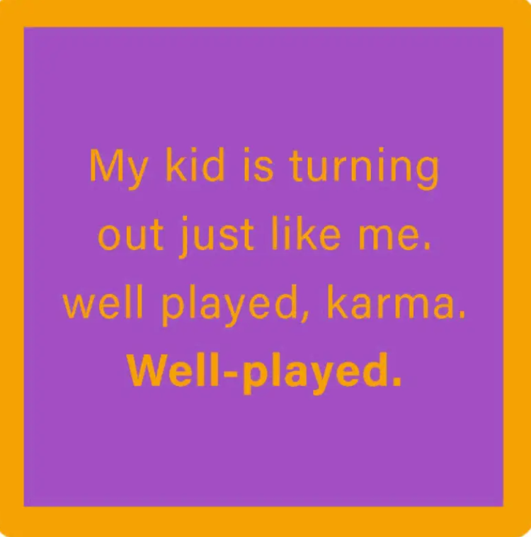 Drinks on Me Coaster Well Played Karma