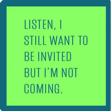 Drinks on Me Coaster Not Coming