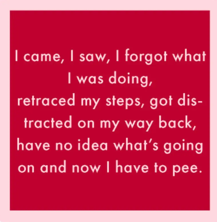 Drinks on Me I Came I Saw Coaster