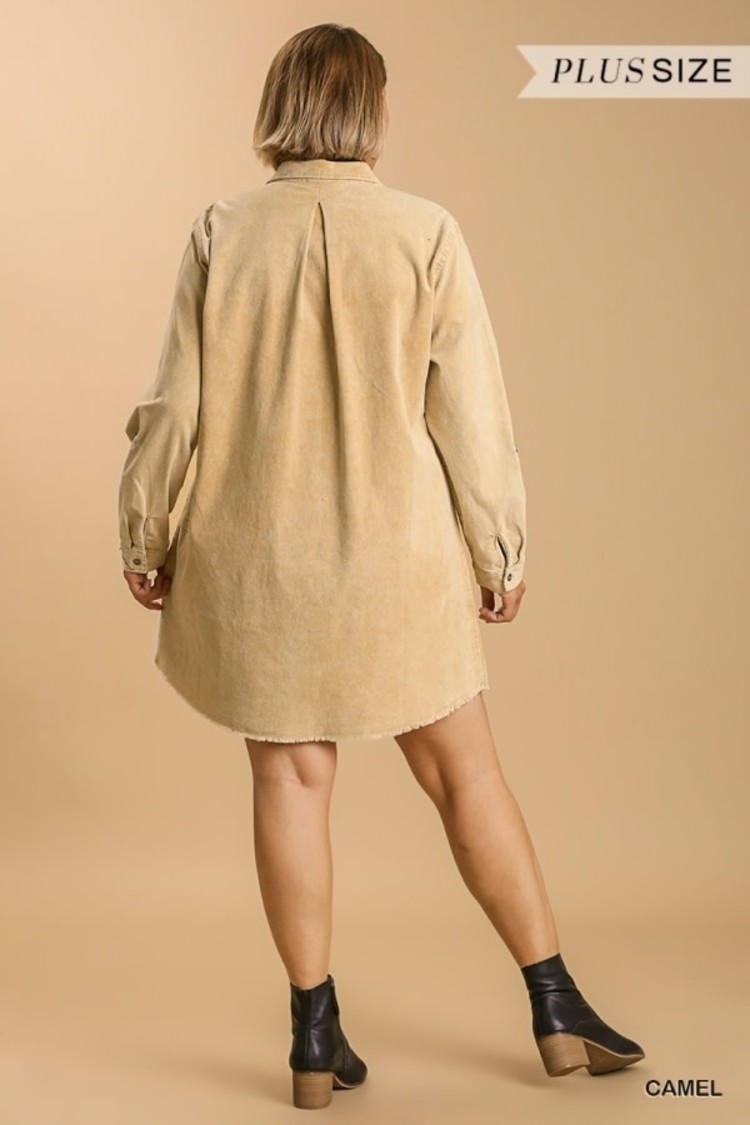 Umgee Non-Stretch Denim Dress