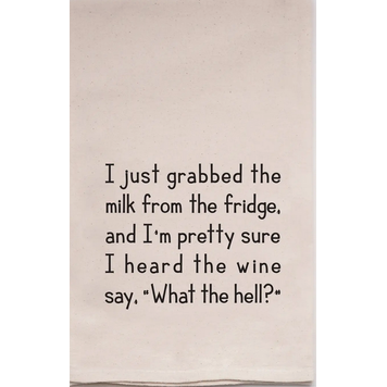 ellembee Grabbed the Milk Towel