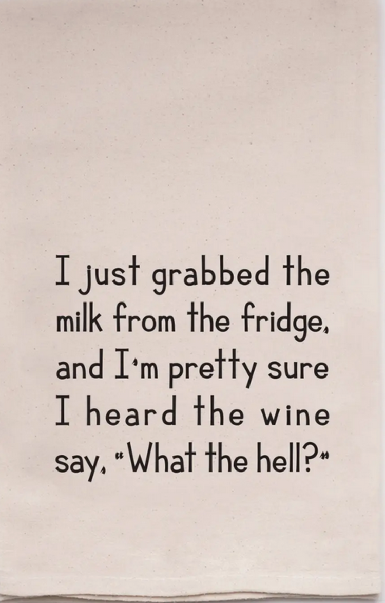 ellembee Grabbed the Milk Towel