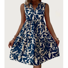 Chic V-Neck Mini Dress