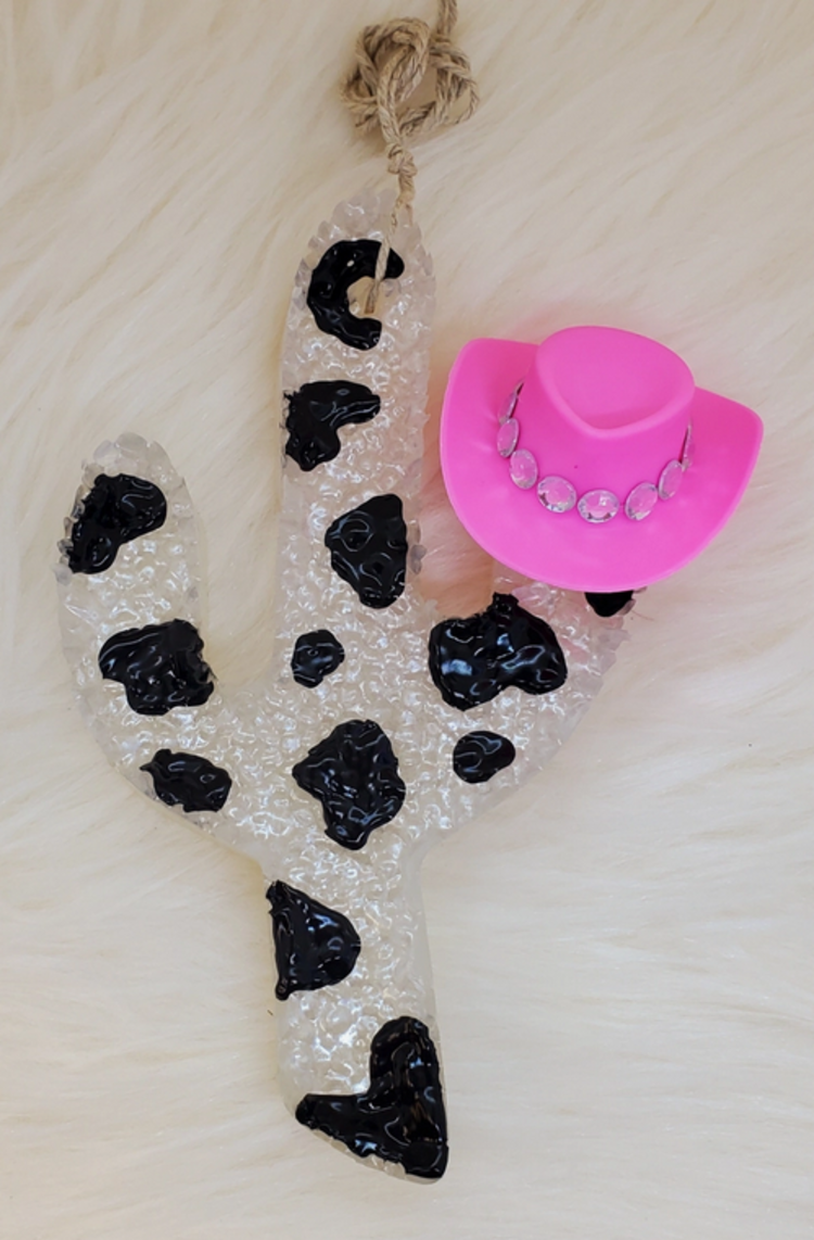 Leafcutter Candle Co. Cowgirl Cactus Freshie - Bird of Paradise