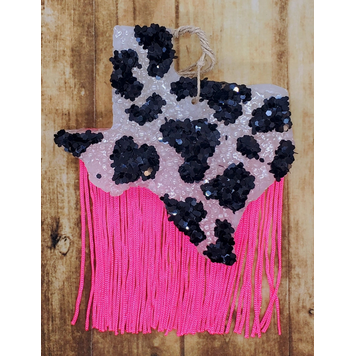 Leafcutter Candle Co. Fringin Cowprint Texas Freshie