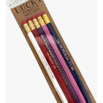 Lucky Mfg. Co. Taylor Swift Pencil Set