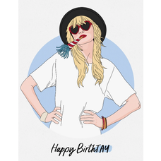 Sammy Gorin Happy BirthTAY TS Card