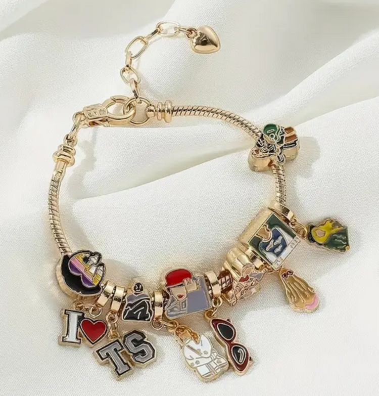 Taylor Swift Charm Bracelet Love