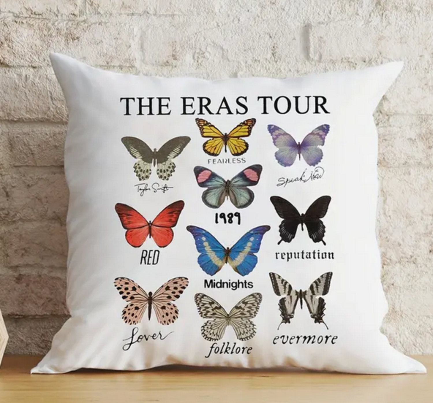 Pastele Taylor Swift The Eras Tour 2022 Custom Pillow Case Awesome  Personalized Spun Polyester Square Pillow