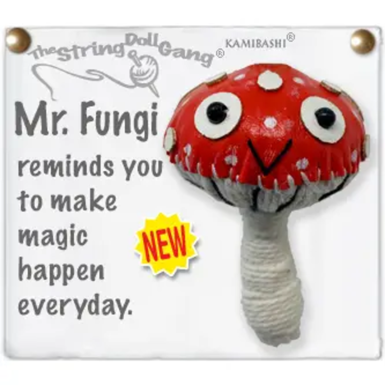 Kamibashi String Doll - Mr. Fungi the Mushroom