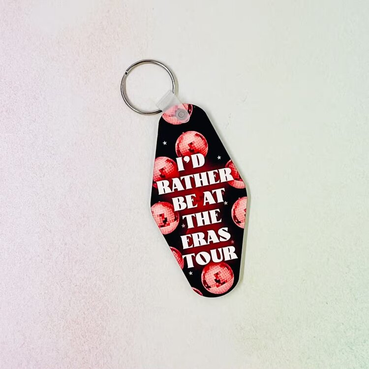 Sonny Rising I'd Rather Be at the Eras Tour  Keychain