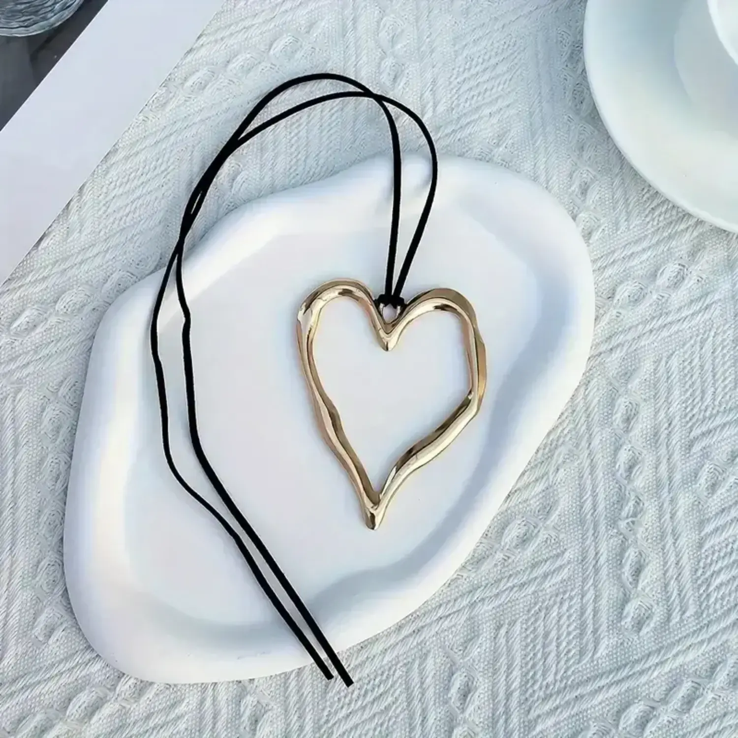 Large Mother of Pearl Diamond Heart Pendant – Nicole Rose Fine Jewelry