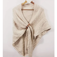 Triangle Scarf with Buckle