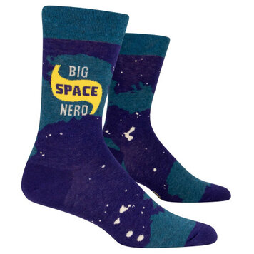 Big Space Nerd Socks Men