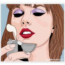 Sammy Gorin Taylor Swift Midnights Sticker