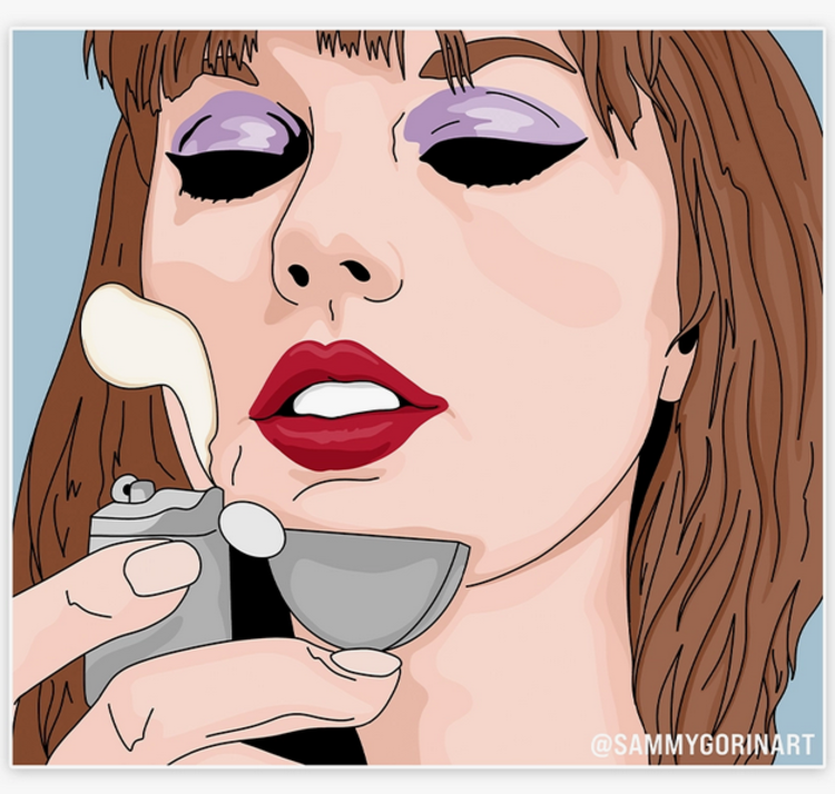 Sammy Gorin Taylor Swift Midnights Sticker