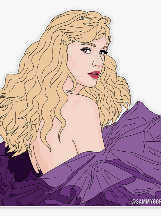 Taylor Swift Stickers - Sassy Lassie