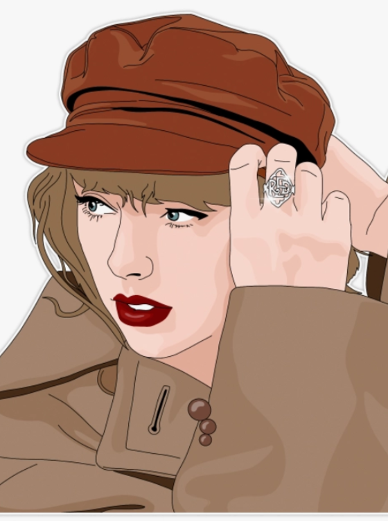 Taylor Swift Stickers - Sassy Lassie