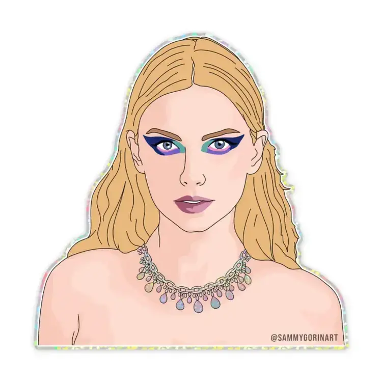 Sammy Gorin Taylor Swift Bejeweled Midnights Glitter Sticker