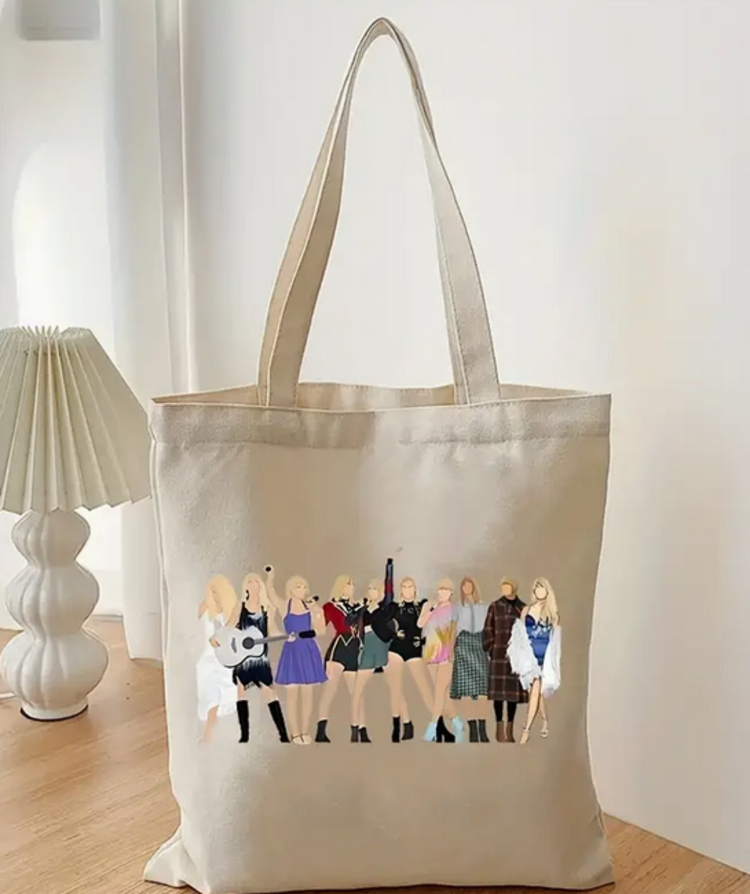 Taylor Swift Tote Bag - Eras Outfit