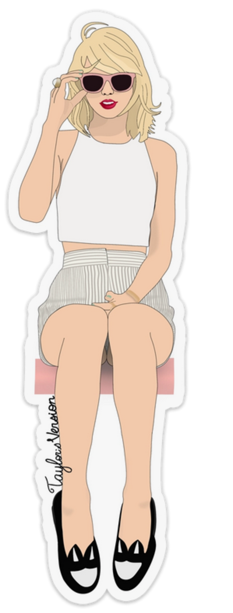 Shop Trimmings Stickers - Taylor Swift 1989 Version