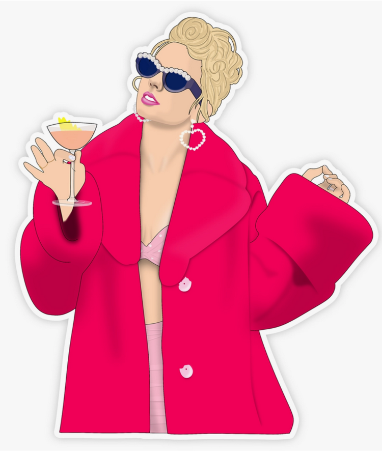 Shop Trimmings Stickers - Taylor Swift Calm Down