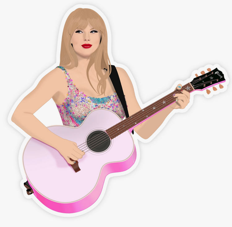 Shop Trimmings Taylor Swift Eras Tour Sticker