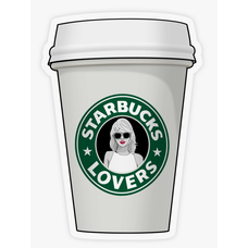 Shop Trimmings Stickers - Taylor Swift Starbuck Lovers Cup