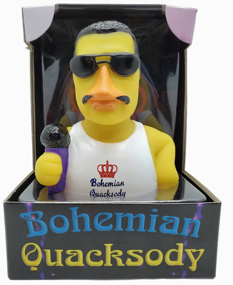CelebriDucks Bohemian Quacksody Rubber Duck