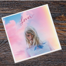 Lucky Mfg. Co. Taylor Swift Album Cover Coaster - Lover