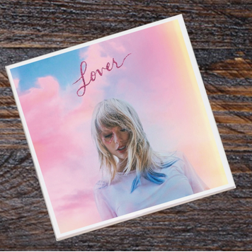 Lucky Mfg. Co. Taylor Swift Album Cover Coaster - Lover