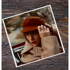 Lucky Mfg. Co. Taylor Swift Album Cover Coaster - Red ver 1