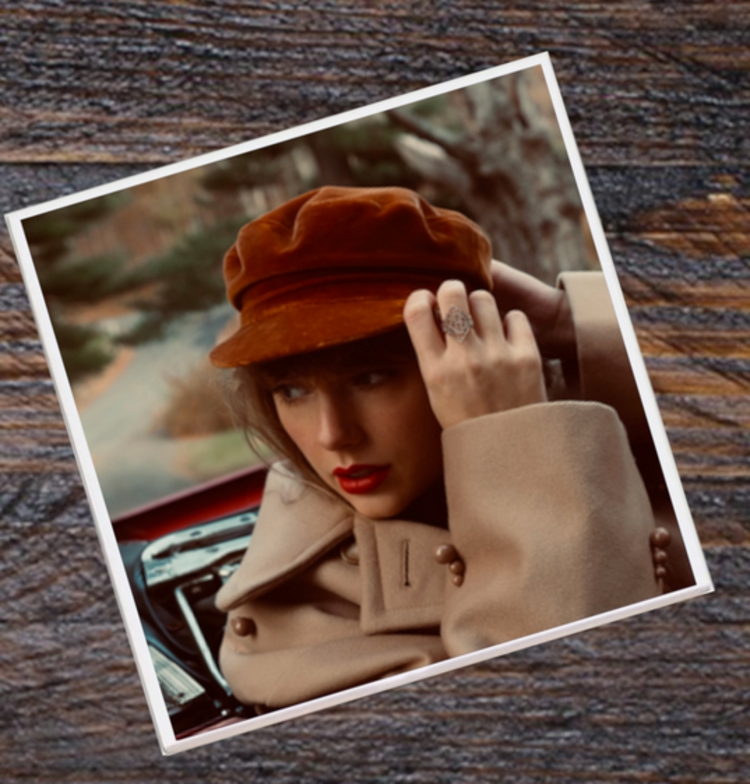 Lucky Mfg. Co. Taylor Swift Album Cover Coaster - Red ver 1