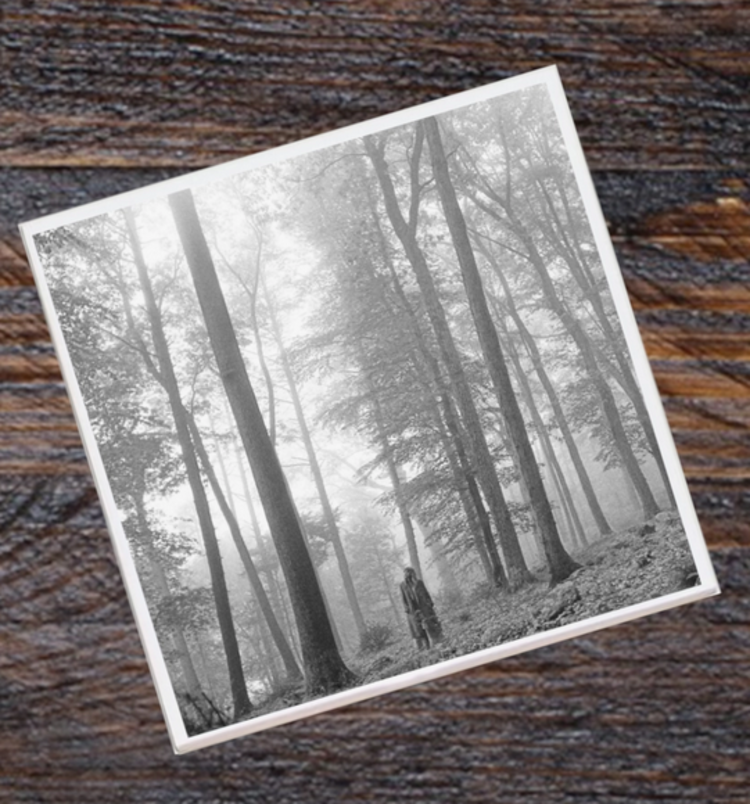 Lucky Mfg. Co. Taylor Swift Album Cover Coaster - Folklore